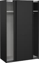 Como skyvedørsgarderobe 120x200cm