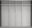 Como skyvedørsgarderobe 245x220cm