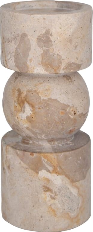 $Bilde av Verona marmor lysestake lav (Brun)