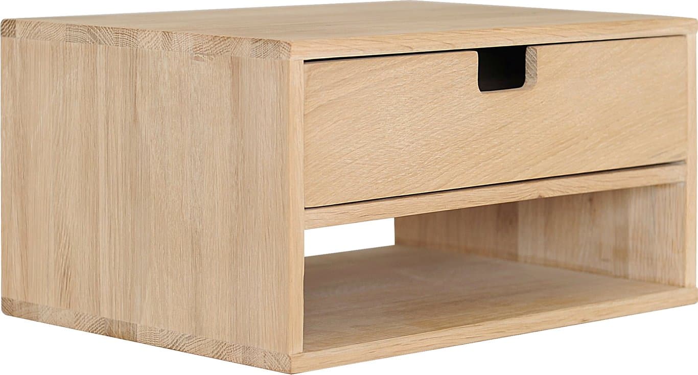 Bilde av Circus nattbord vegghengt (Såpebehandlet heltre eik)