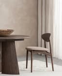 Japandi rundt spisebord Ø 130 cm