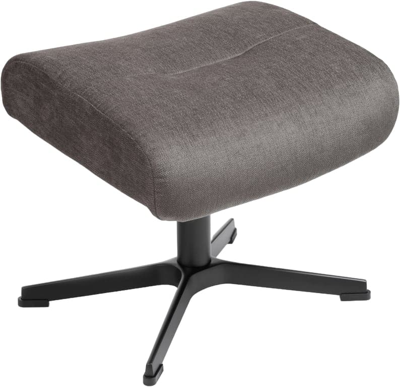 Bilde av Conform Master krakk classic (x-fot alu svart stoff Mito 1515-79 Antracite)