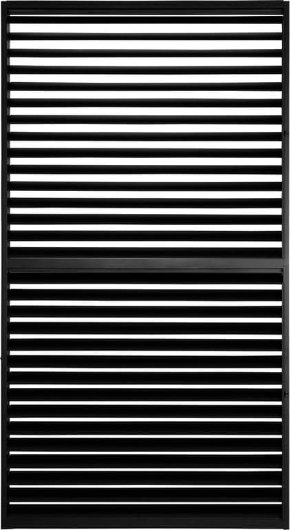 Bilde av Pergola lamellvegg (B: 128 H: 218 cm, svart)