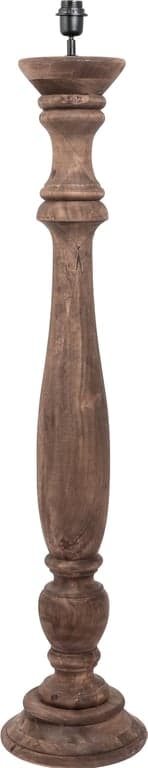 Bilde av Lama Brussel gulvlampe (mørkt tre)