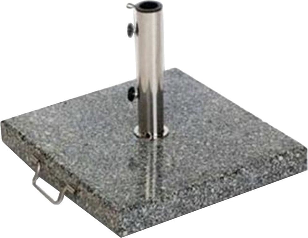 Bilde av Granitt parasollfot 25 (25kg, slipt granitt, grå)