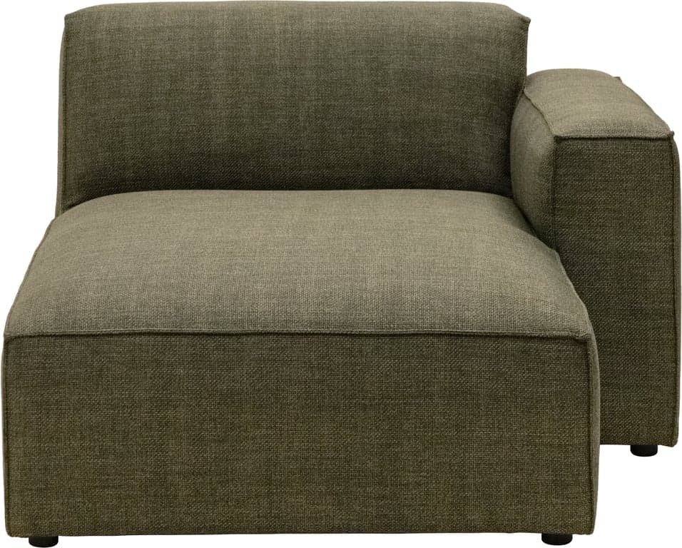 Bilde av San Remo sjeselong 1,5s m/vange høyre (Stoff Fjord Olive)