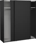 Como skyvedørsgarderobe 180x200cm