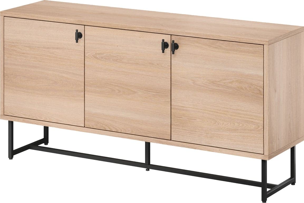 $Bilde av Embla skjenk   (151 x 40, H 75 cm, 3-dørs, hvitoljet)
