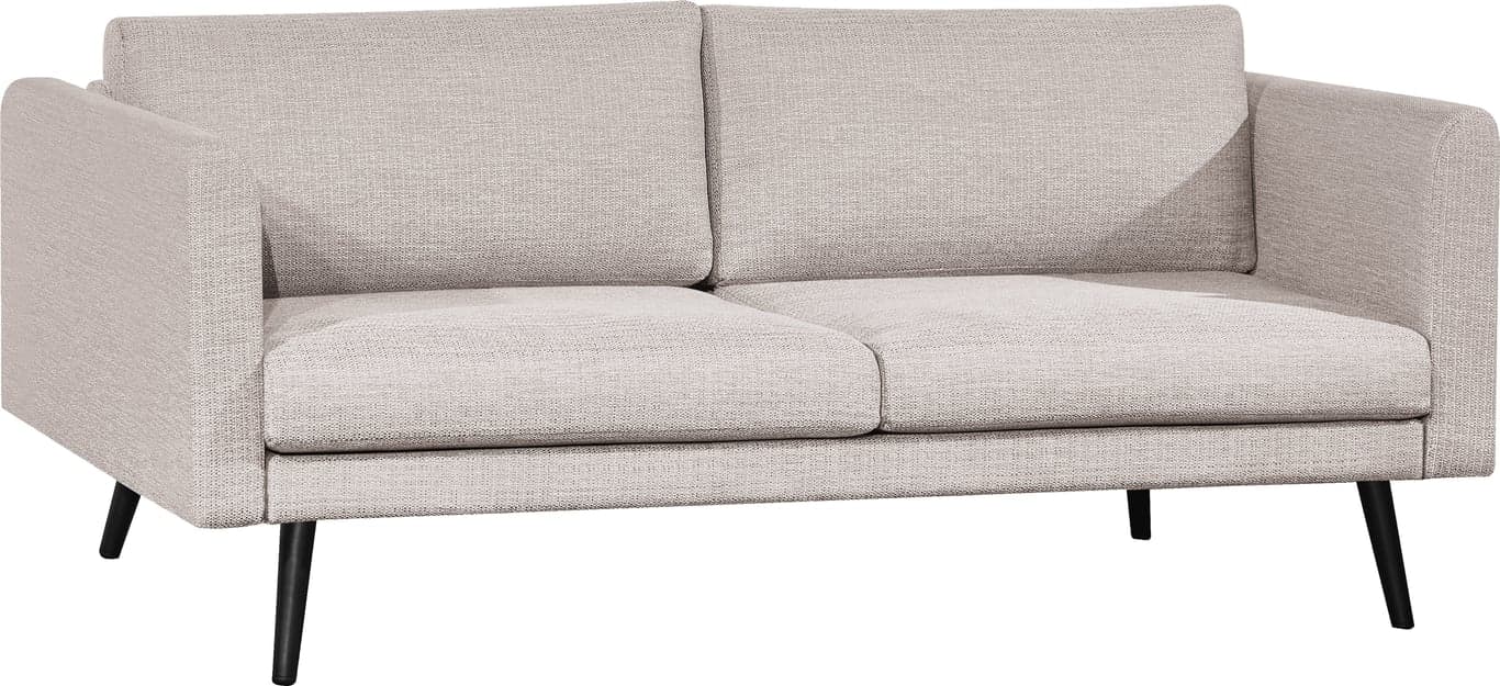 $Bilde av Hjellegjerde hagesofa (3-seter, grå m/svarte ben)