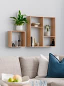 Silhuet vegghylle nr. 1