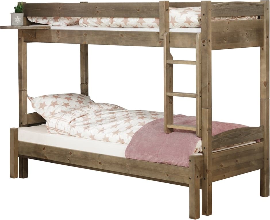 Bilde av Tustna køye/skuvseng (75/81-150x200 cm gårdsgrå)