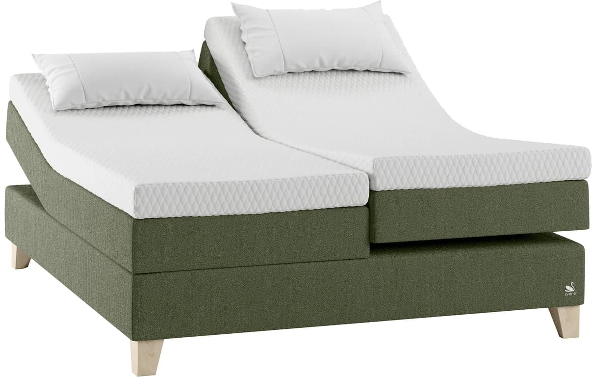 Svane® IntelliGel Zelena regulerbar seng 220x210