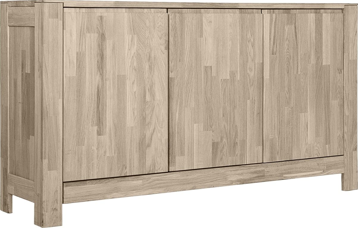 Bilde av Lugano skjenk   (154 x 41, H 85 cm med 3 dører, gråoljet)
