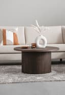 Linea sofabord rundt Ø 90, H 47 cm