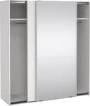 Como skyvedørsgarderobe 180x200cm