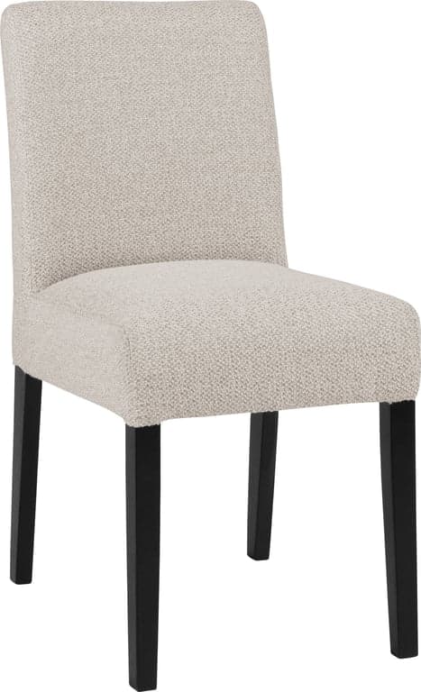 Bilde av Nobel spisestol (stoff 422/11 Taffie Thule beige, svarte ben)