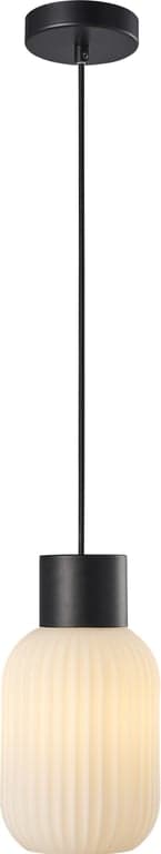 Bilde av Ina taklampe (1 lys, sort/opal )