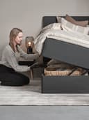 Odel® Eng rammeseng med oppbevaring 90x200