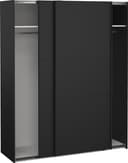 Como skyvedørsgarderobe 180x220cm