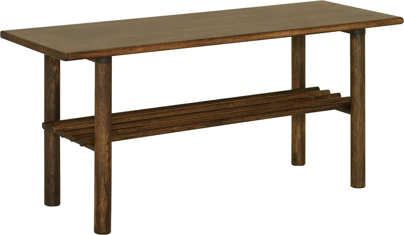 Bilde av Circus benk (Brunlakkert heltre eik)