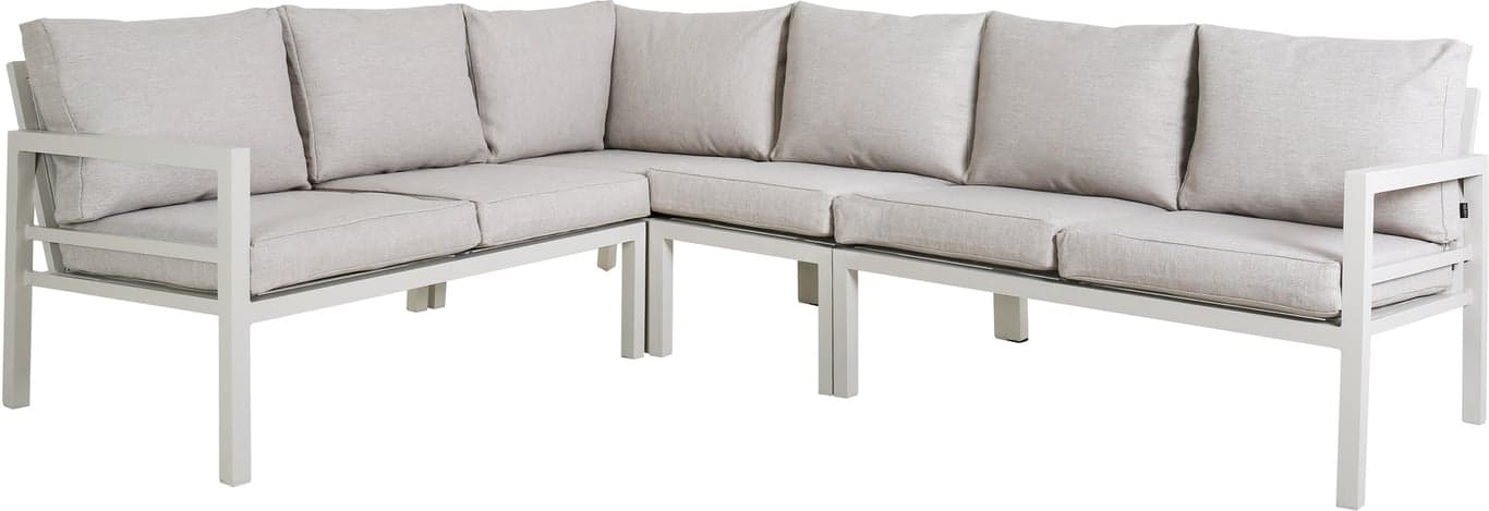 Bilde av Isabella hjørnesofa (2-seter + hjørne + 3-seter, kalk/sand)