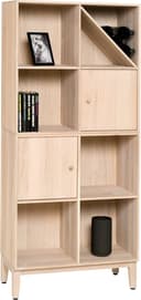 Square vitrine hvitoljet