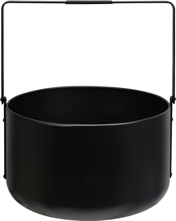 Bilde av Emil vedbøtte (sort metall)