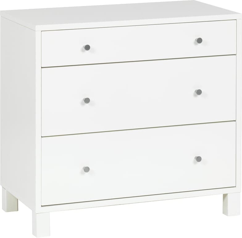 Bilde av Filip kommode (75 x 41, H 71 cm, med 3 skuffer hvit)