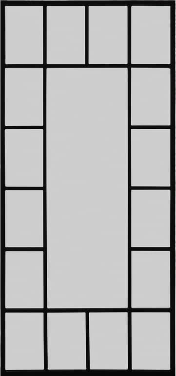 Bilde av Avenue speil (90x195 cm svart, 17 ruter)