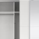 Como skyvedørsgarderobe 245x220cm
