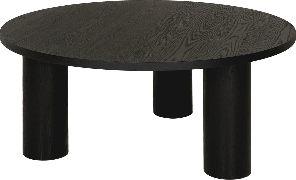 Bilde av Macala sofabord rundt Ø 100, H 42 cm (Svart)