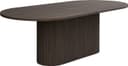 Linea ovalt spisebord 220 x 102 cm