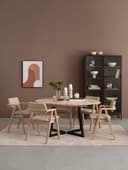 Boston spisebord rundt Ø 140 cm