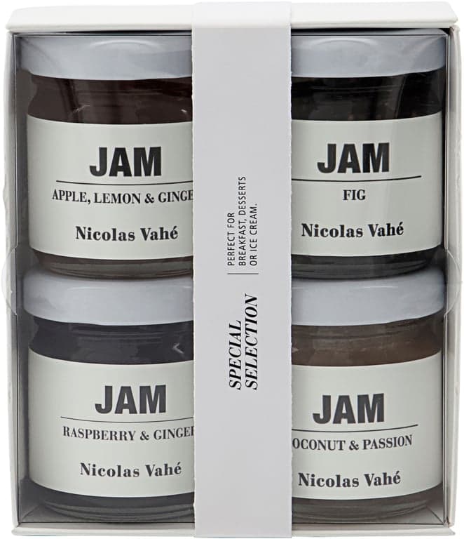 Bilde av Nicolas Vahé gaveeske syltetøy (4 x 40 g)