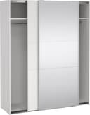 Como skyvedørsgarderobe 180x220cm