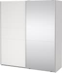 Como skyvedørsgarderobe 180x200cm