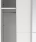 Como skyvedørsgarderobe 120x220cm