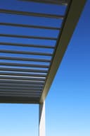 Pergola 3x3 meter m/LED-lys  