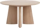 Japandi rundt spisebord Ø 130 cm