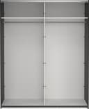 Como skyvedørsgarderobe 180x220cm