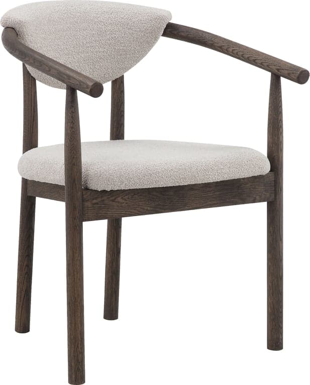 Bilde av Ryan spisestol (Stoff Alpine Natural, brunt eikeunderstell)