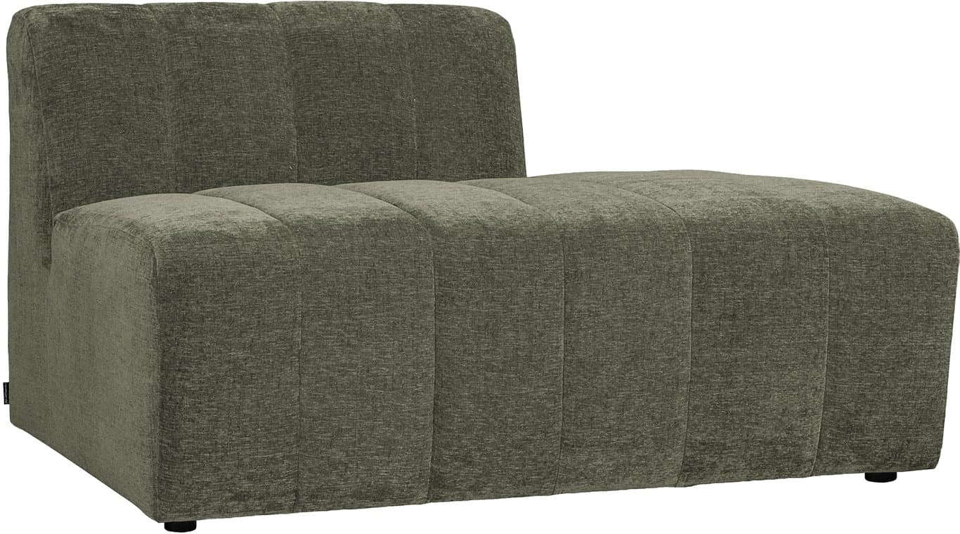 Bilde av Hjellegjerde Urban endemodul (Høyre, stoff Liana grønn, putesøm)