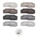 Prime Lux 1 seter med sjeselong