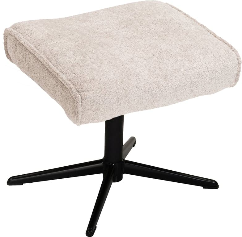 Bilde av Iben skammel (stoff Boogie 3660 Clay,Polaris sokkel svart)