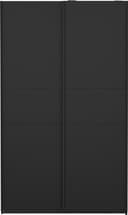 Como skyvedørsgarderobe 120x200cm