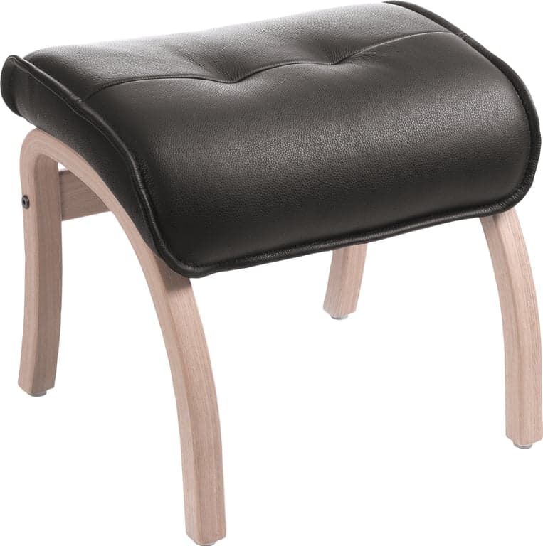 Bilde av Conform Easy krakk (Hud Fantasy black, hvitoljet ramme)