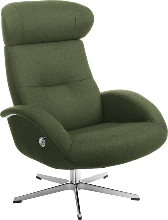 Bilde av Conform Flow hvilestol (Svingfot alu stoff Sheford forest 1383-28)