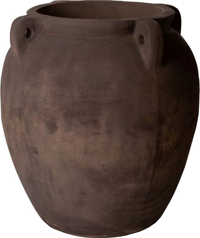 $Bilde av Malmø blomsterurne (Ø: 46 H: 48 cm, mørk brun terrakotta)