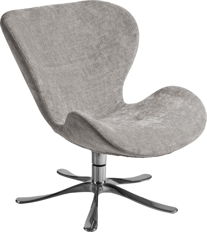 Bilde av Conform Daisy lenestol (Stoff Ito Stone, aluminiumsfot med sving)