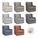 Charlotte stol m/treramme og sving